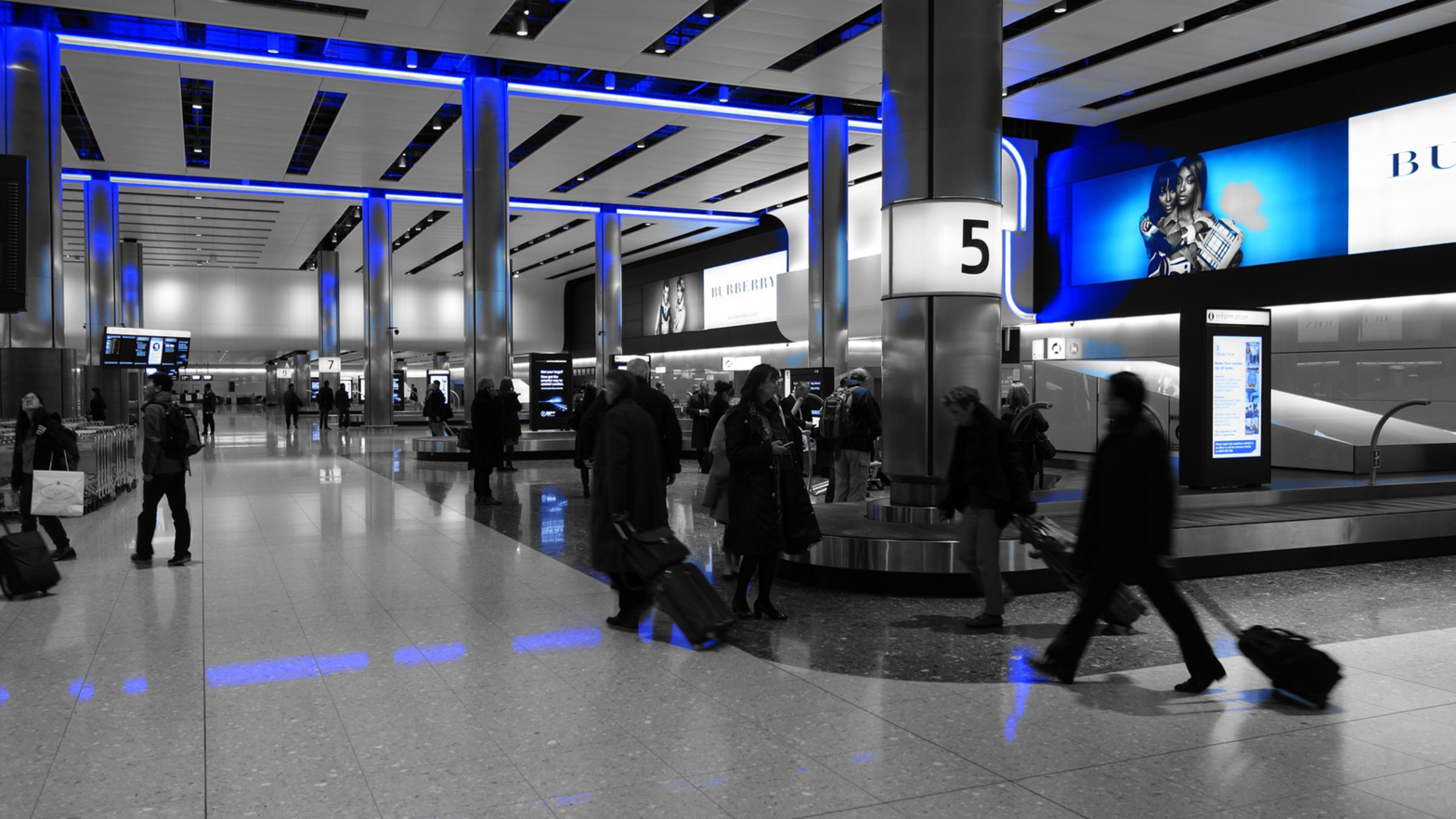 Airports Digital Signage Network